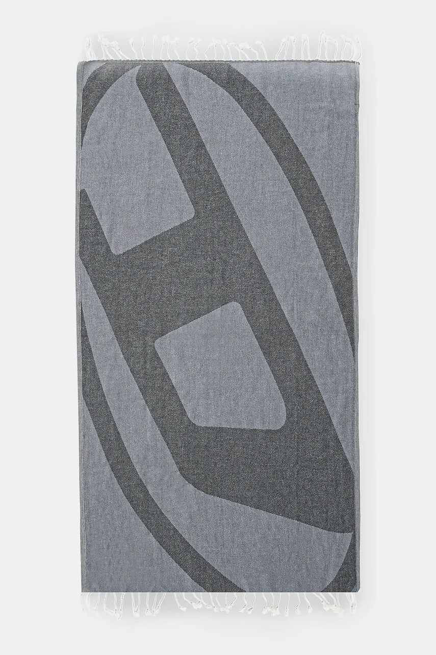 Levně Ručník Diesel D-WRAP-TOWEL šedá barva, A19332.0LKCK