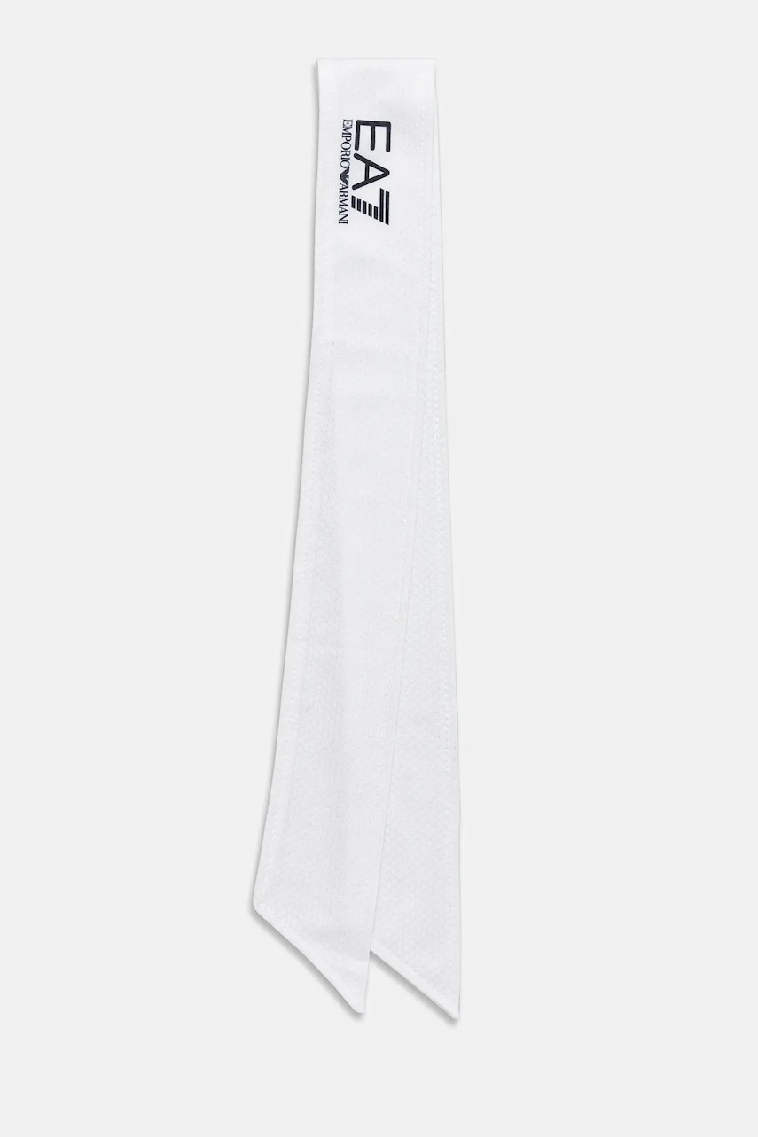 Levně Čelenka EA7 Emporio Armani bílá barva, CC999.245023