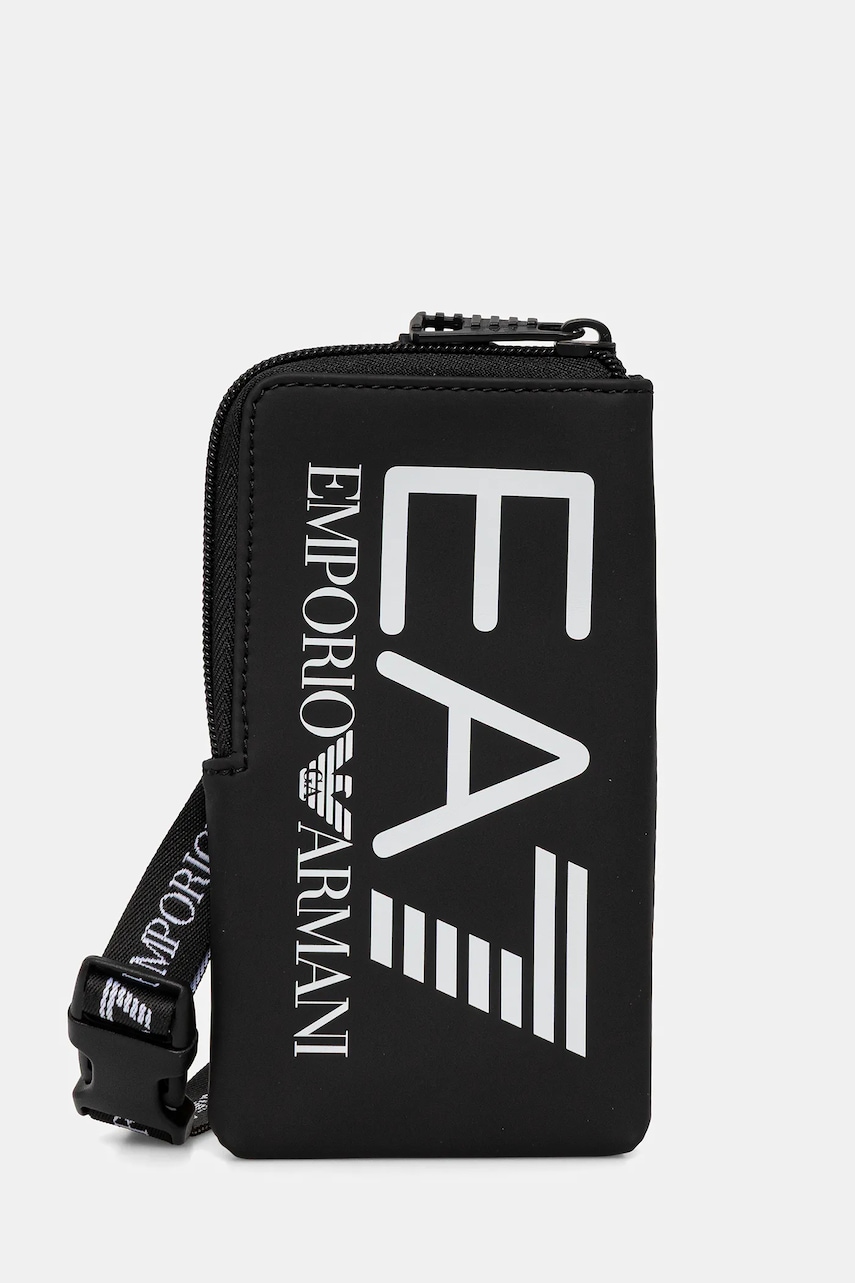 EA7 Emporio Armani carcasa de telefon culoarea negru, 3R910.245102