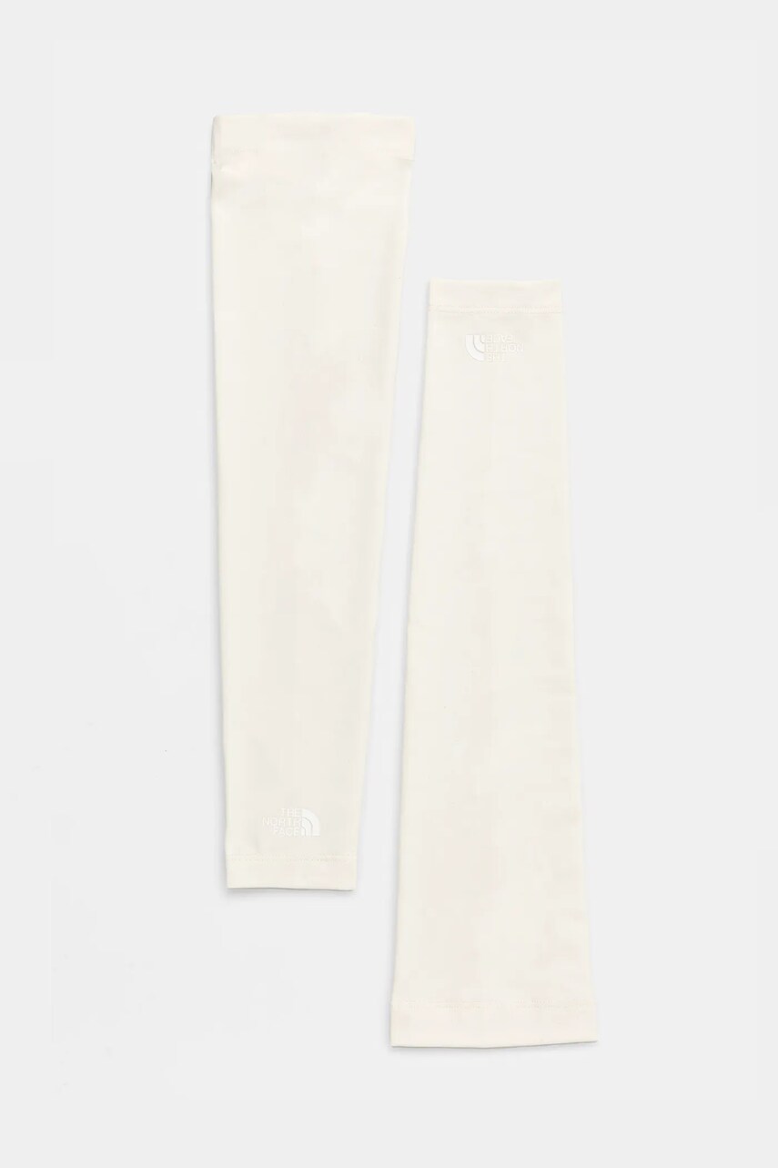 The North Face mâneci pentru soare Base Sun culoarea alb, NF0A86S6UBO1