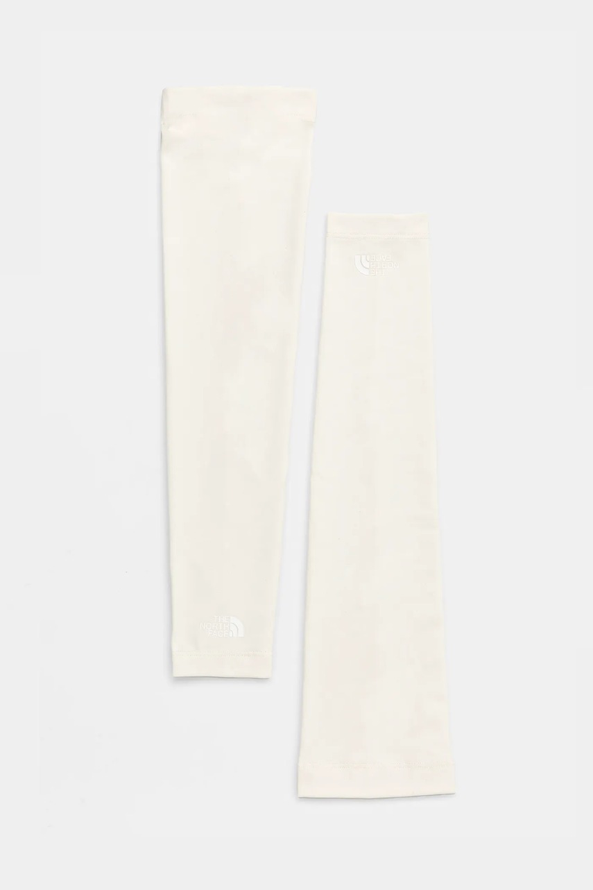 The North Face mâneci pentru soare Base Sun culoarea alb, NF0A86S6UBO1