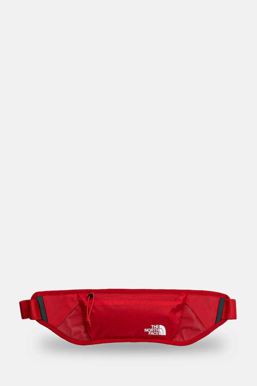 The North Face centura de alergare Sunriser culoarea rosu, NF0A81E2KZ31