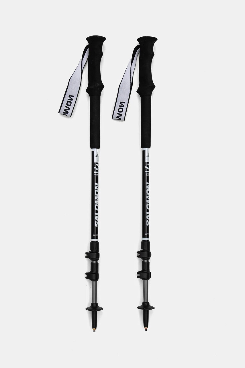Salomon bețe de trekking Quest Alu Vario culoarea negru, L47073500 Salomon bețe de trekking Quest Alu Vario culoarea negru, L47073500