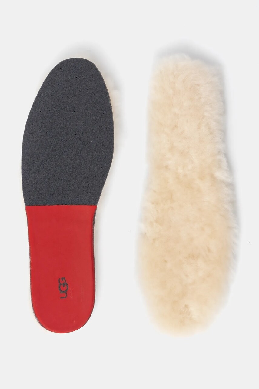 Levně Vlněné vložky do bot UGG Sheepskin Insole béžová barva, 1101442 NAT