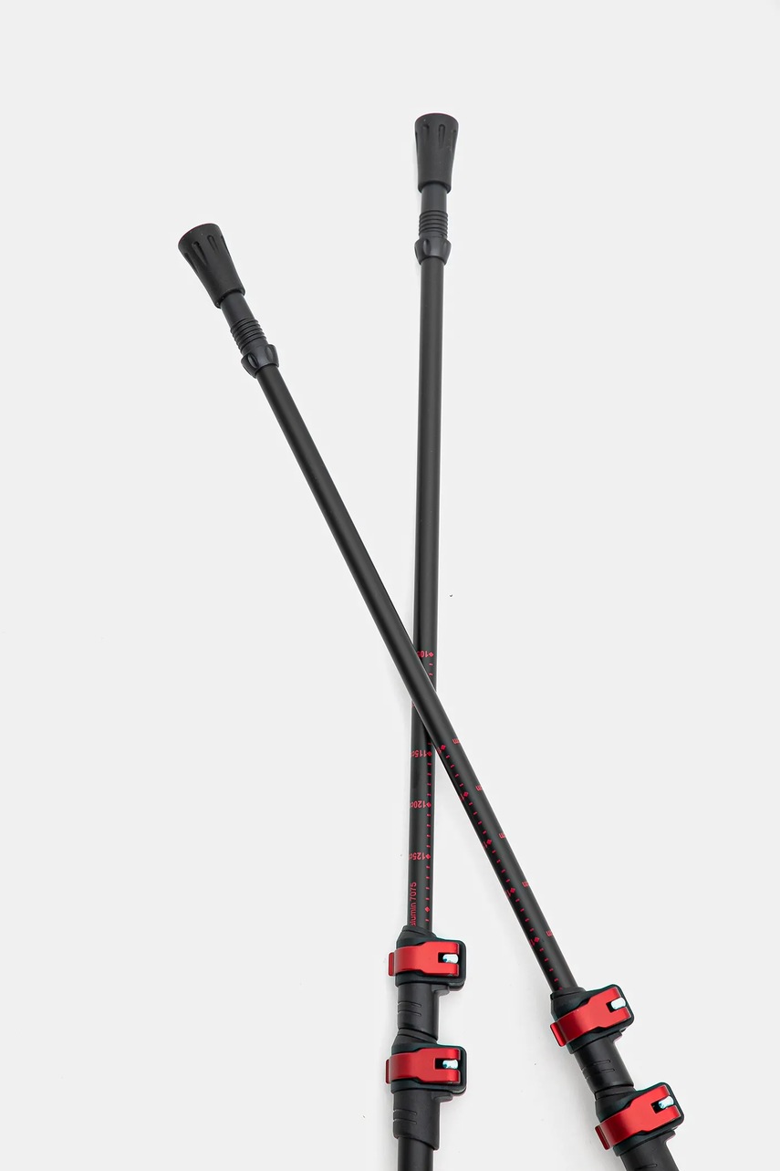 Μπαστούνια πεζοπορίας Viking χρώμα: μαύρο, 610/27/1208 φωτογραφία