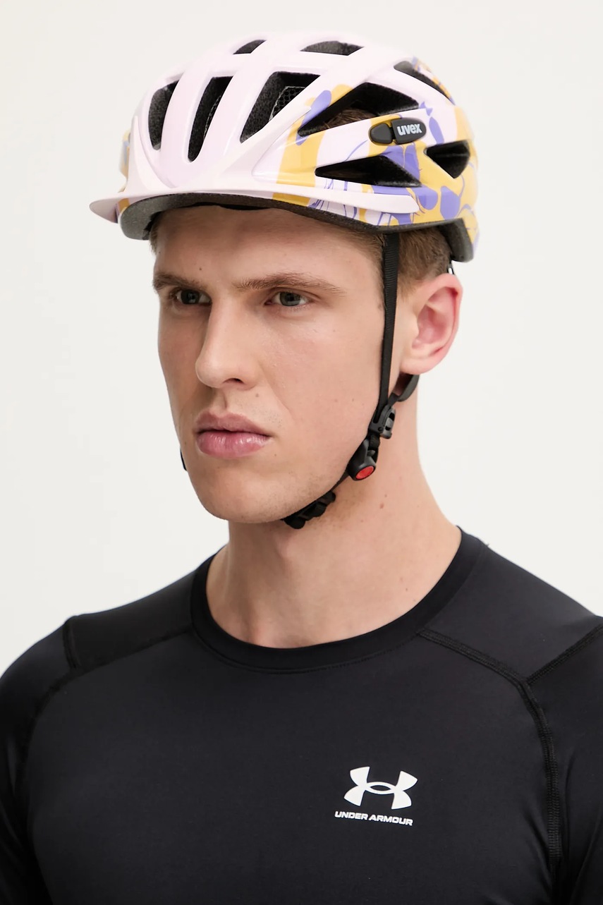 Велошлем Uvex Air Wing цвет розовый 41/3/426