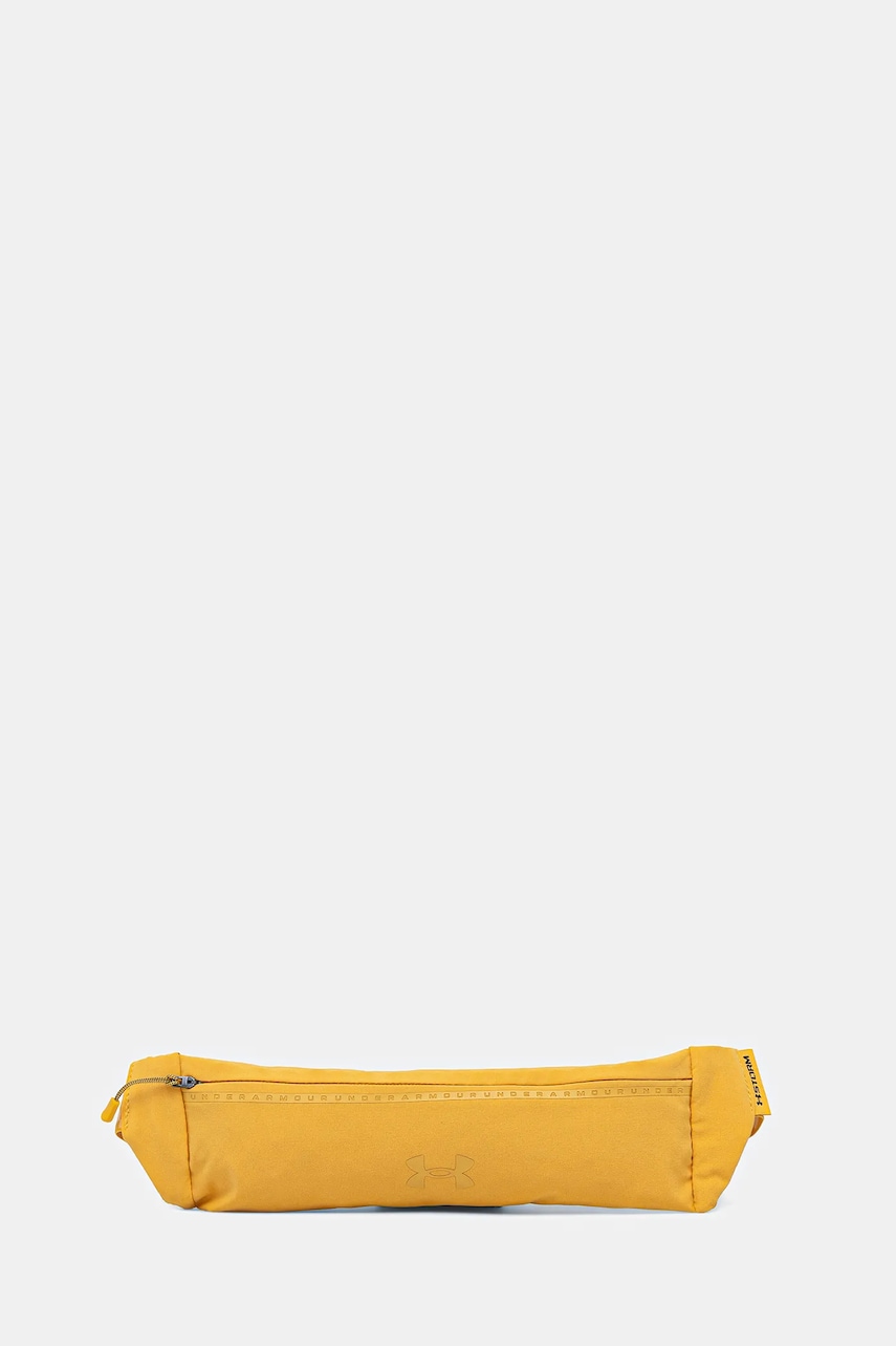 Under Armour centura de alergare Velociti culoarea galben, 1388914