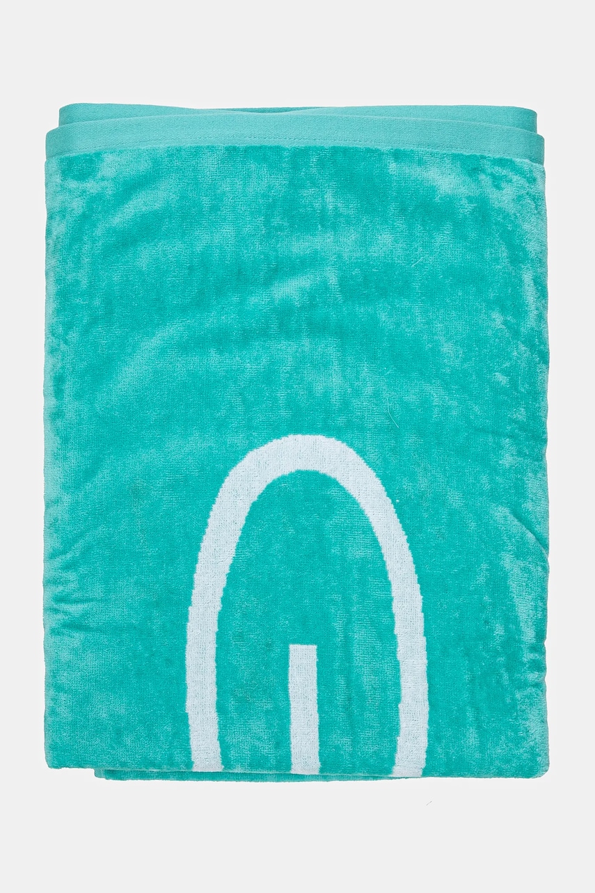 Хлопковое полотенце Gant цвет бирюзовый 852012911 Хлопковое полотенце Gant цвет бирюзовый 852012911