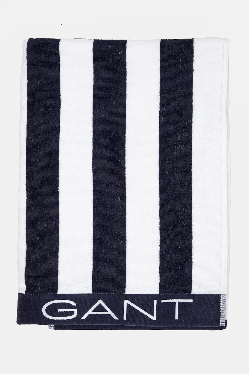 Хлопковое полотенце Gant цвет синий 852012811 Хлопковое полотенце Gant цвет синий 852012811