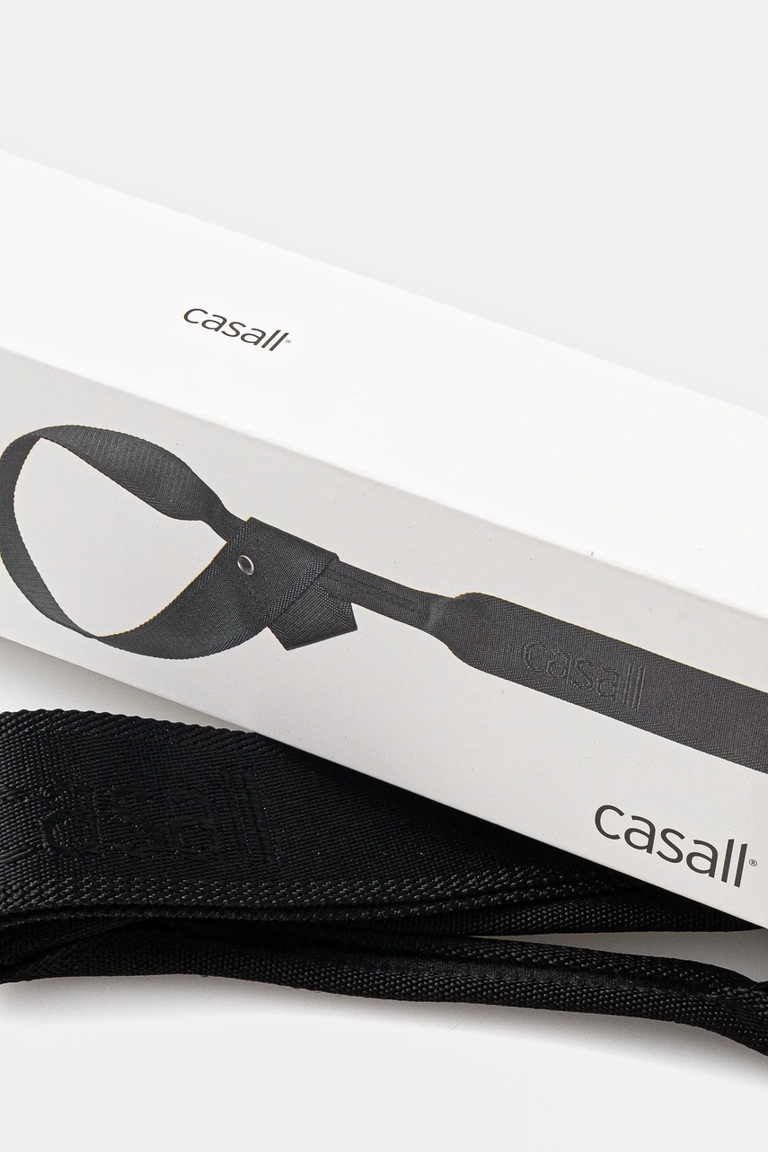 Ζώνη γιόγκα Casall χρώμα: μαύρο, 53608 φωτογραφία