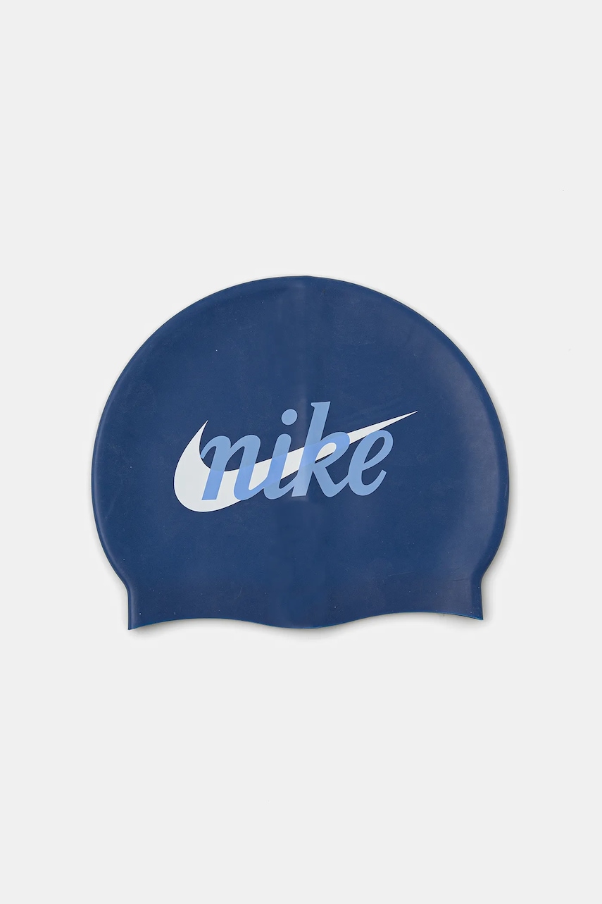 Nike cască înot culoarea bleumarin, NESSF123