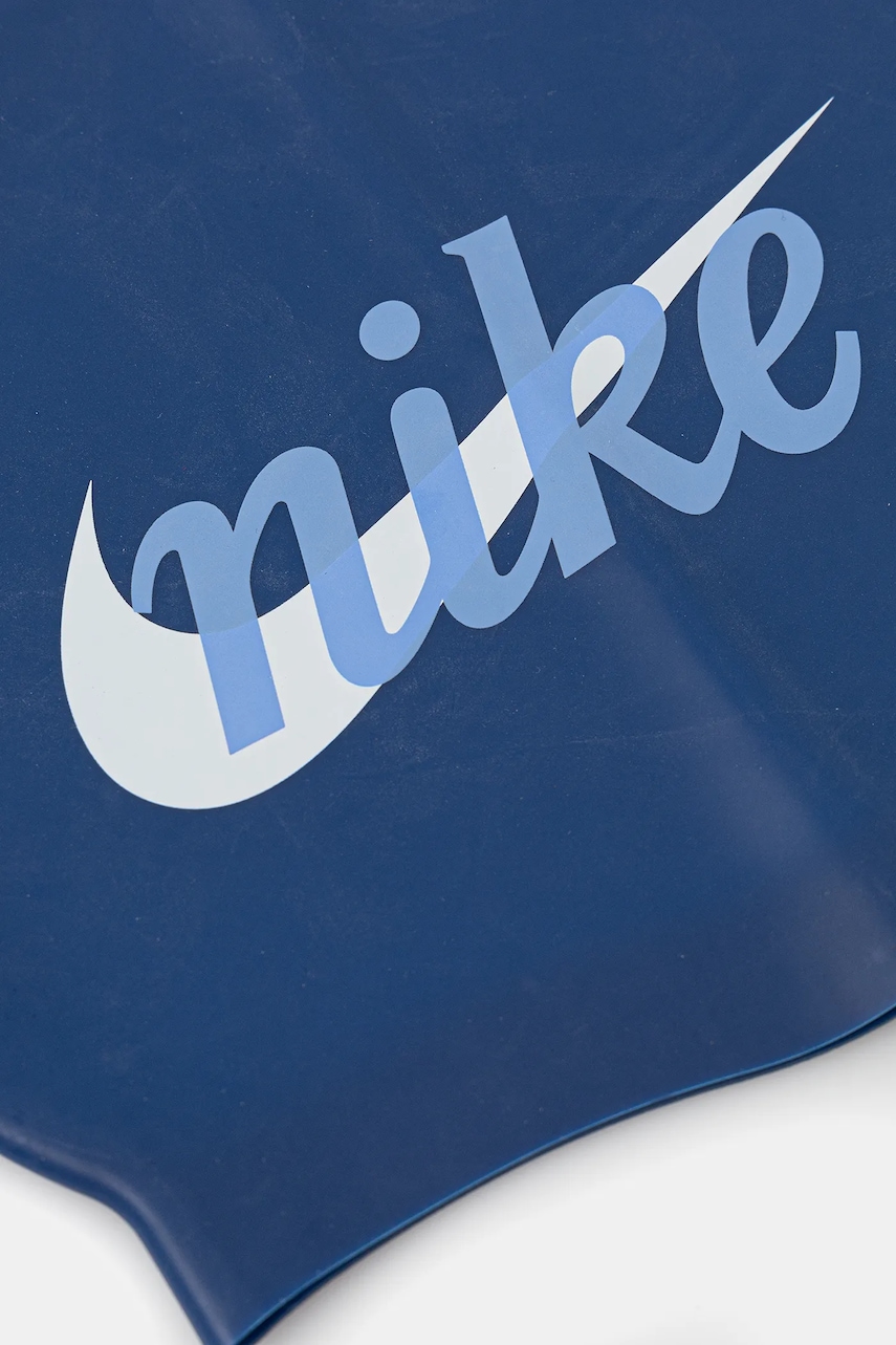 Шапочка для плавания Nike цвет синий NESSF123 Шапочка для плавания Nike цвет синий NESSF123