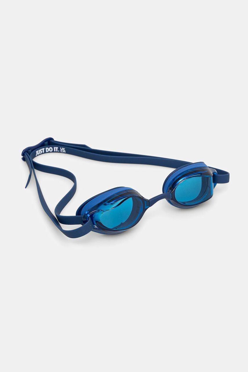 Nike ochelari înot culoarea bleumarin, NESSF133