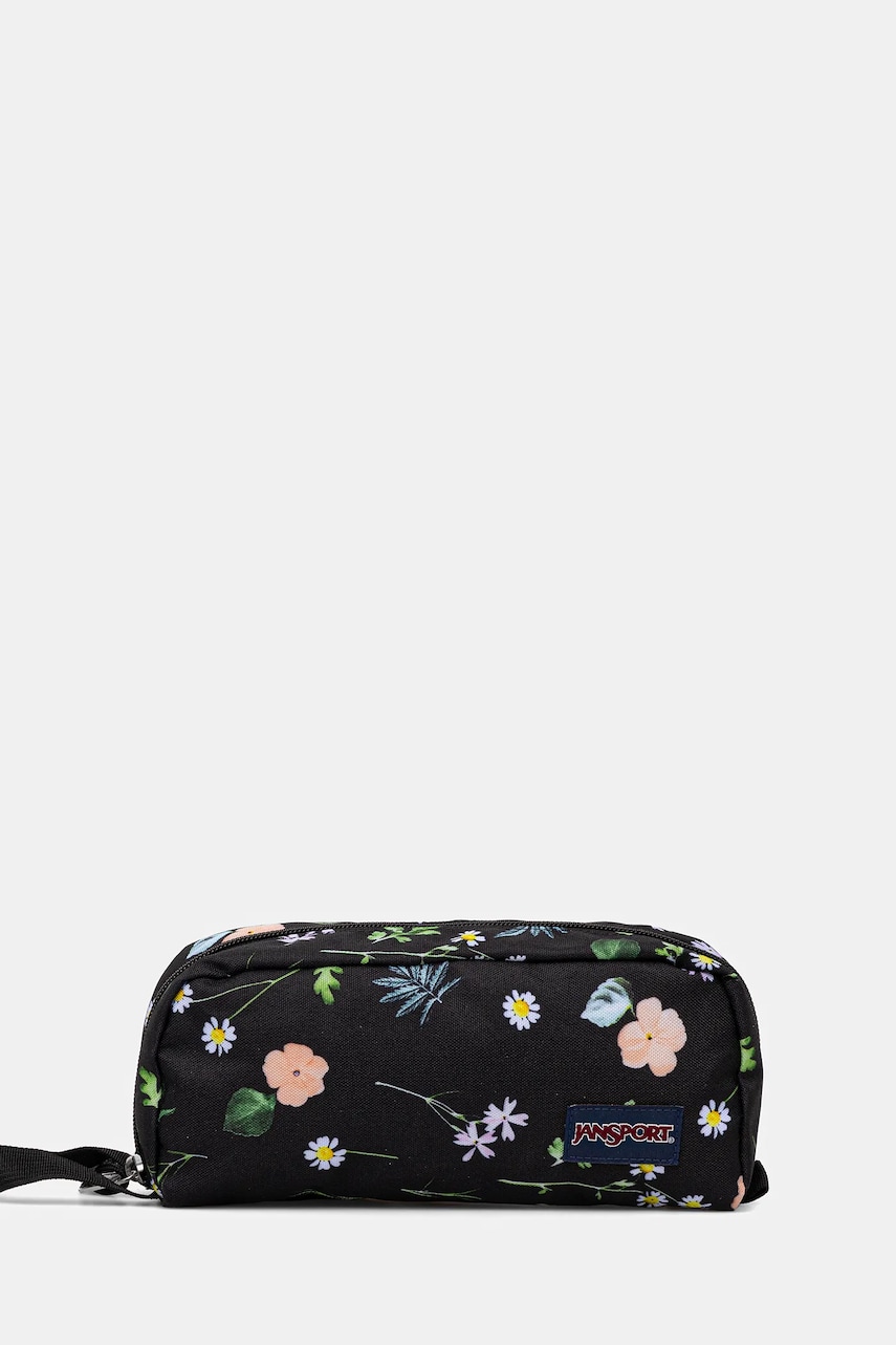 Jansport portfard Perfect Pouch culoarea negru, EK0A5BJ42T01