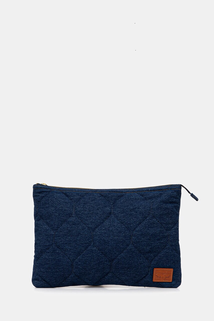 Levi's husa laptop culoarea bleumarin, 0020C-0000