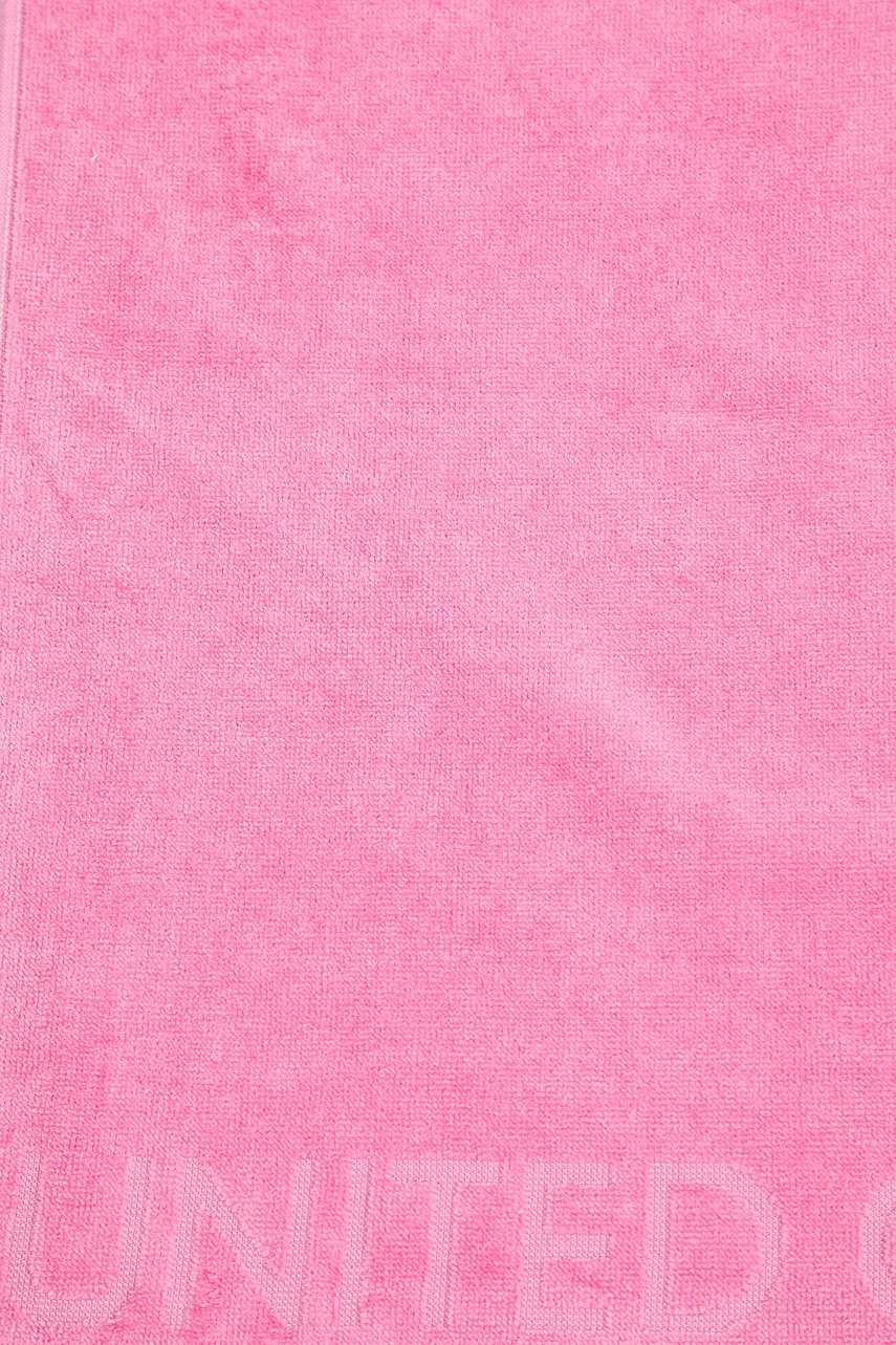 Хлопковое полотенце United Colors of Benetton цвет розовый 6H832801A