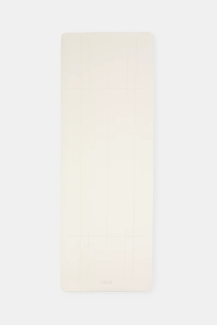 Casall saltea de yoga Grip&Cushion 5mm culoarea bej, 53104