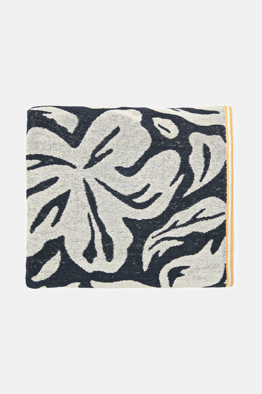 Хлопковое полотенце Rip Curl цвет синий 00YWTO