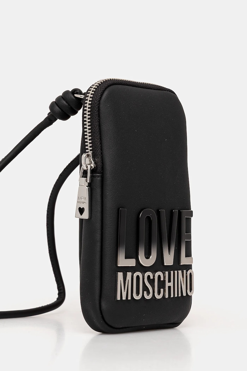 Чехол для телефона Love Moschino цвет чёрный JC5729PP0MKD000B Чехол для телефона Love Moschino цвет чёрный JC5729PP0MKD000B