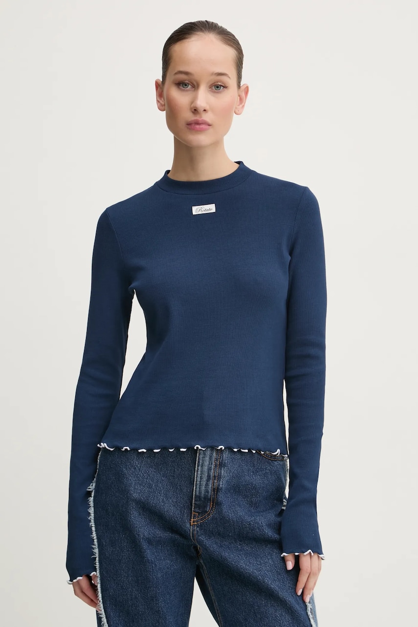 Rotate longsleeve femei, culoarea bleumarin, 1133821725 Rotate longsleeve femei, culoarea bleumarin, 1133821725