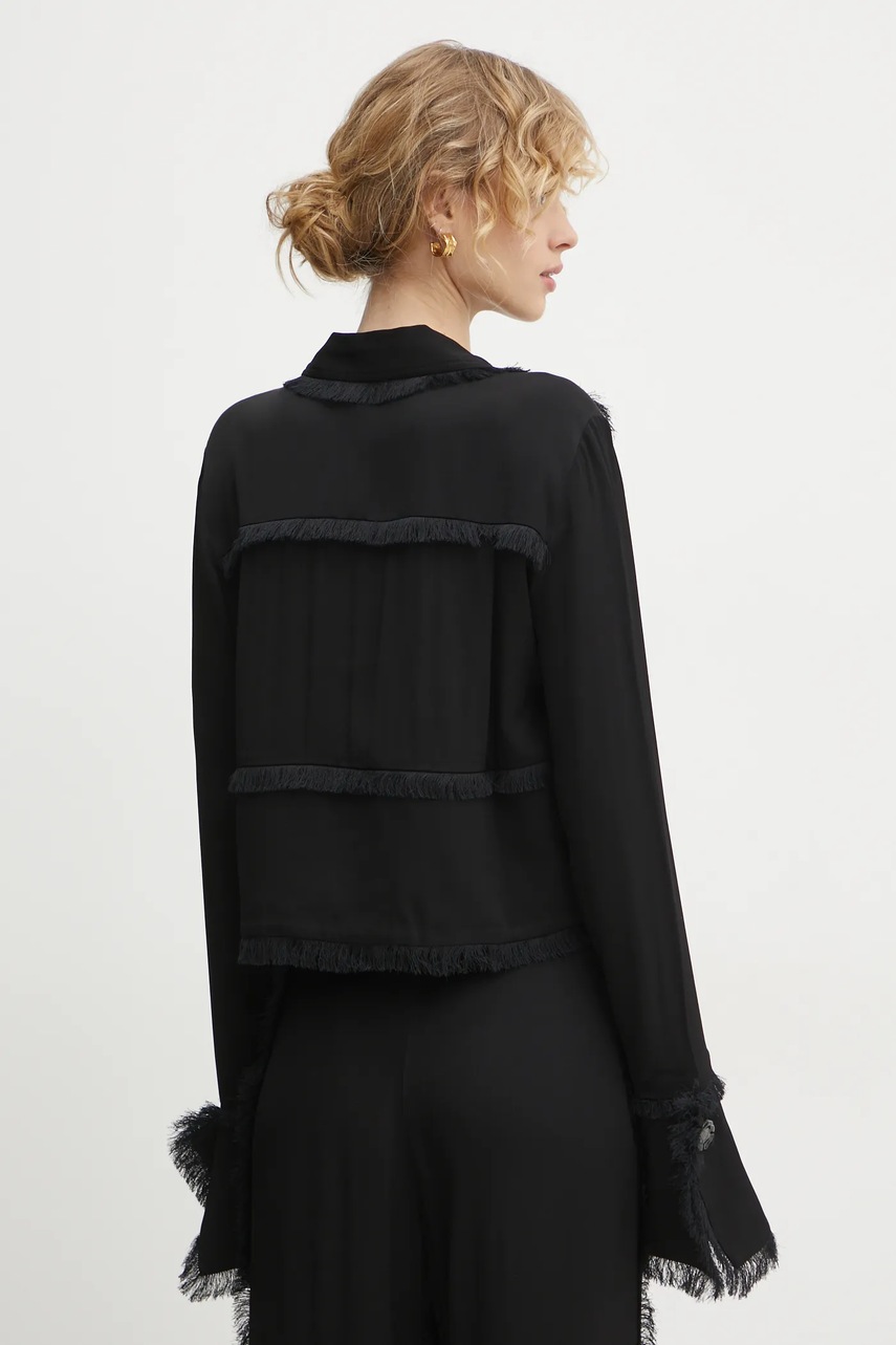 Πουκάμισο Day Birger et Mikkelsen Emmie χρώμα: μαύρο, DAY65243508 φωτογραφία