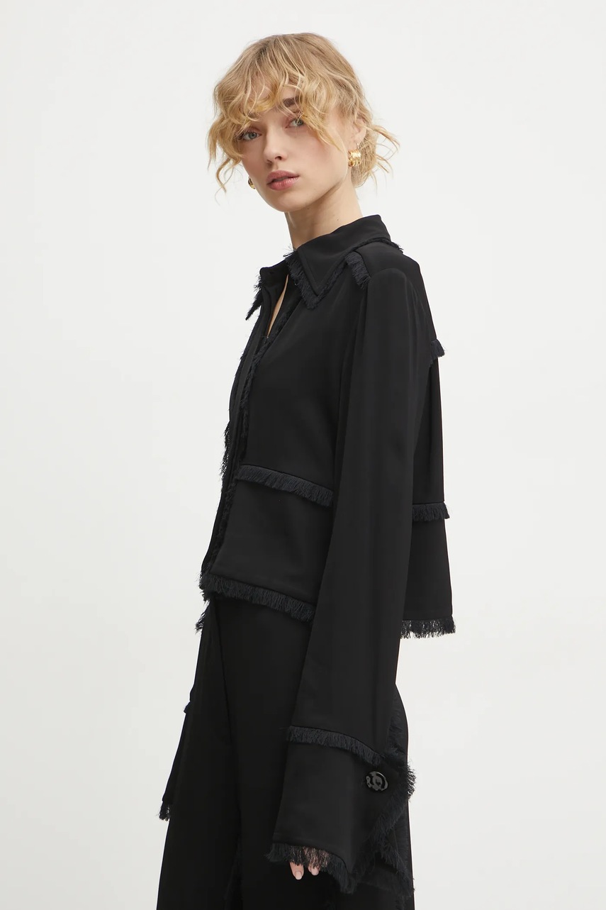 Πουκάμισο Day Birger et Mikkelsen Emmie χρώμα: μαύρο, DAY65243508 φωτογραφία