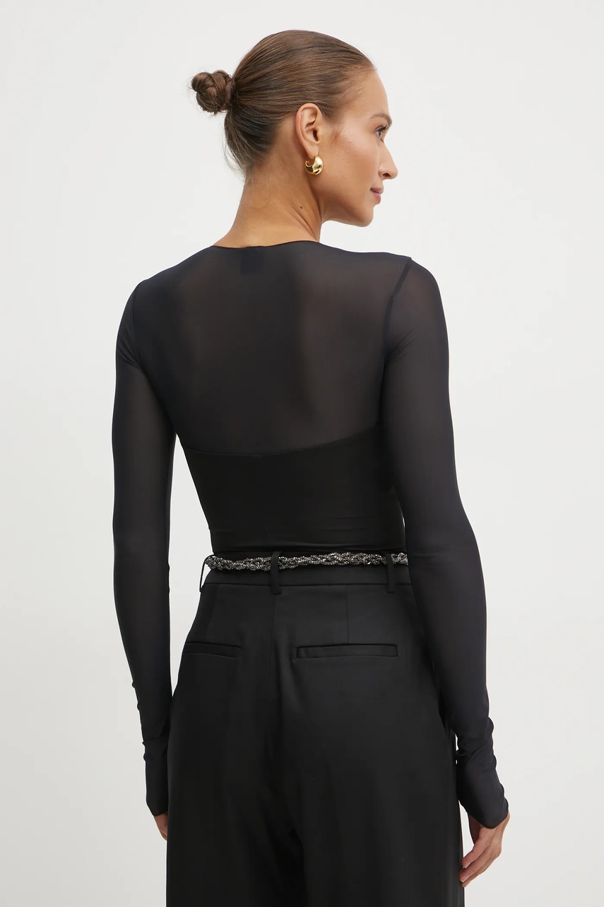 Pinko body fekete, női, sima, 104998 A2GS termék 2. képe