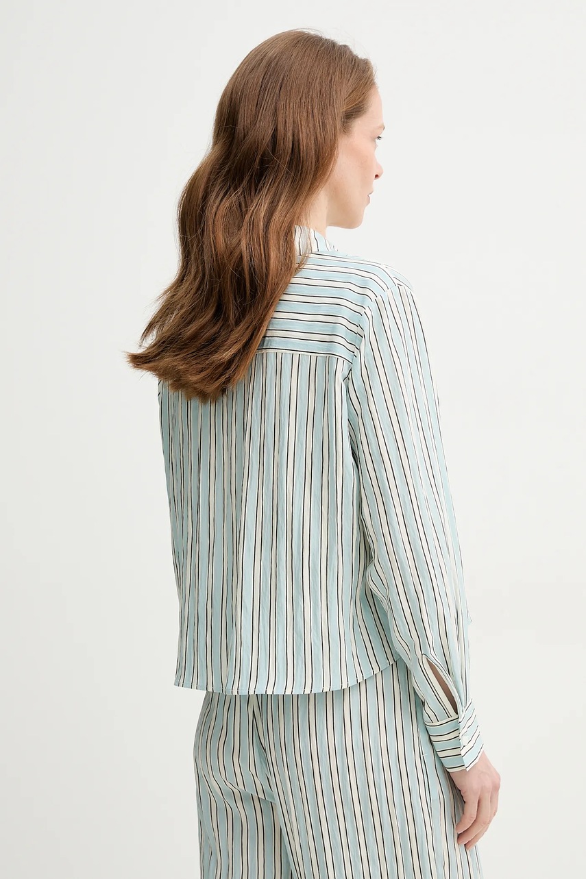 Πουκάμισο Marc O'Polo χρώμα: μπλε, 5000005943 φωτογραφία