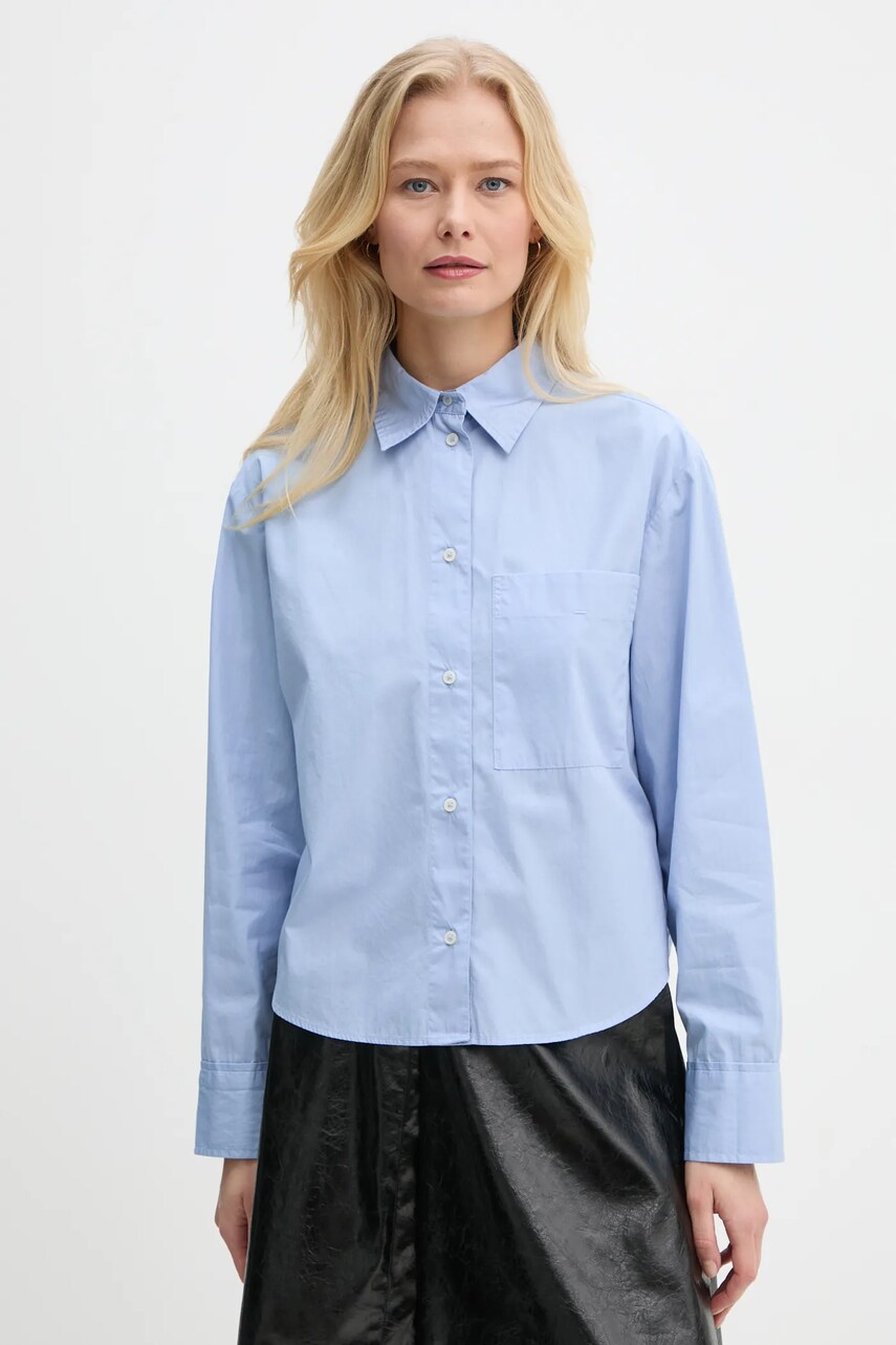 Marc O\'Polo cămașă din bumbac femei, cu guler clasic, regular, 500090142021