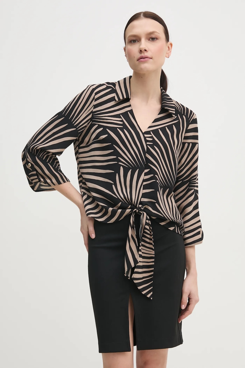 Joseph Ribkoff bluza femei, culoarea negru, modelator, 251083