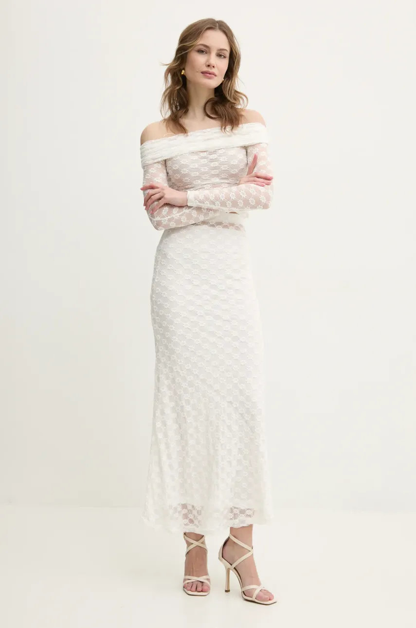 Блузка Bardot женская цвет бежевый однотонная 59742TB Блузка Bardot женская цвет бежевый однотонная 59742TB