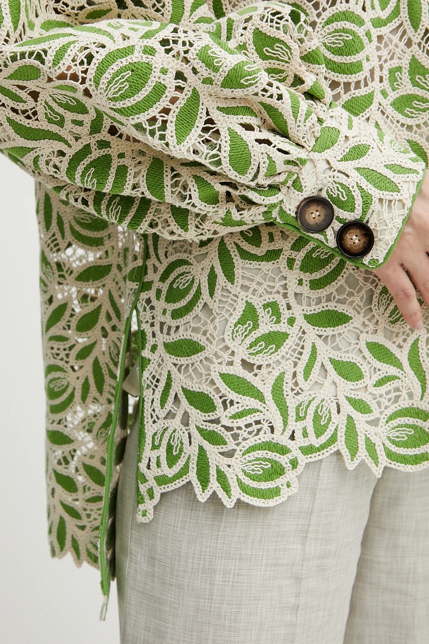 Μπλουζάκι Luisa Spagnoli χρώμα: πράσινο, 542155 φωτογραφία