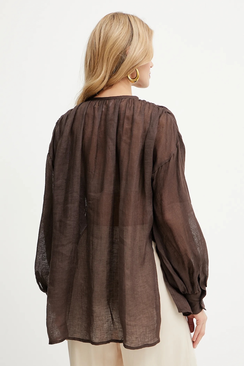 Lněná halenka Luisa Spagnoli