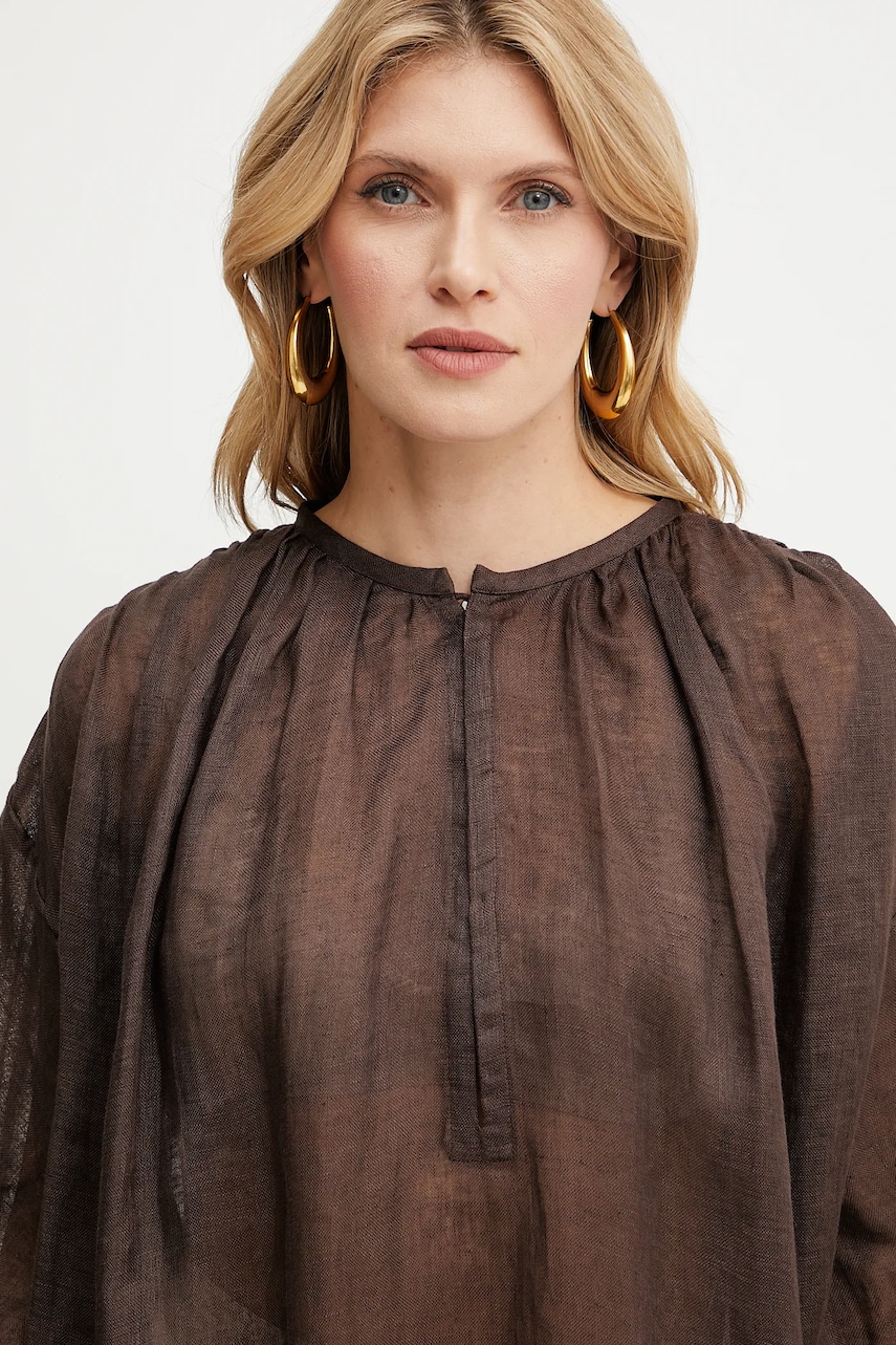 Lněná halenka Luisa Spagnoli