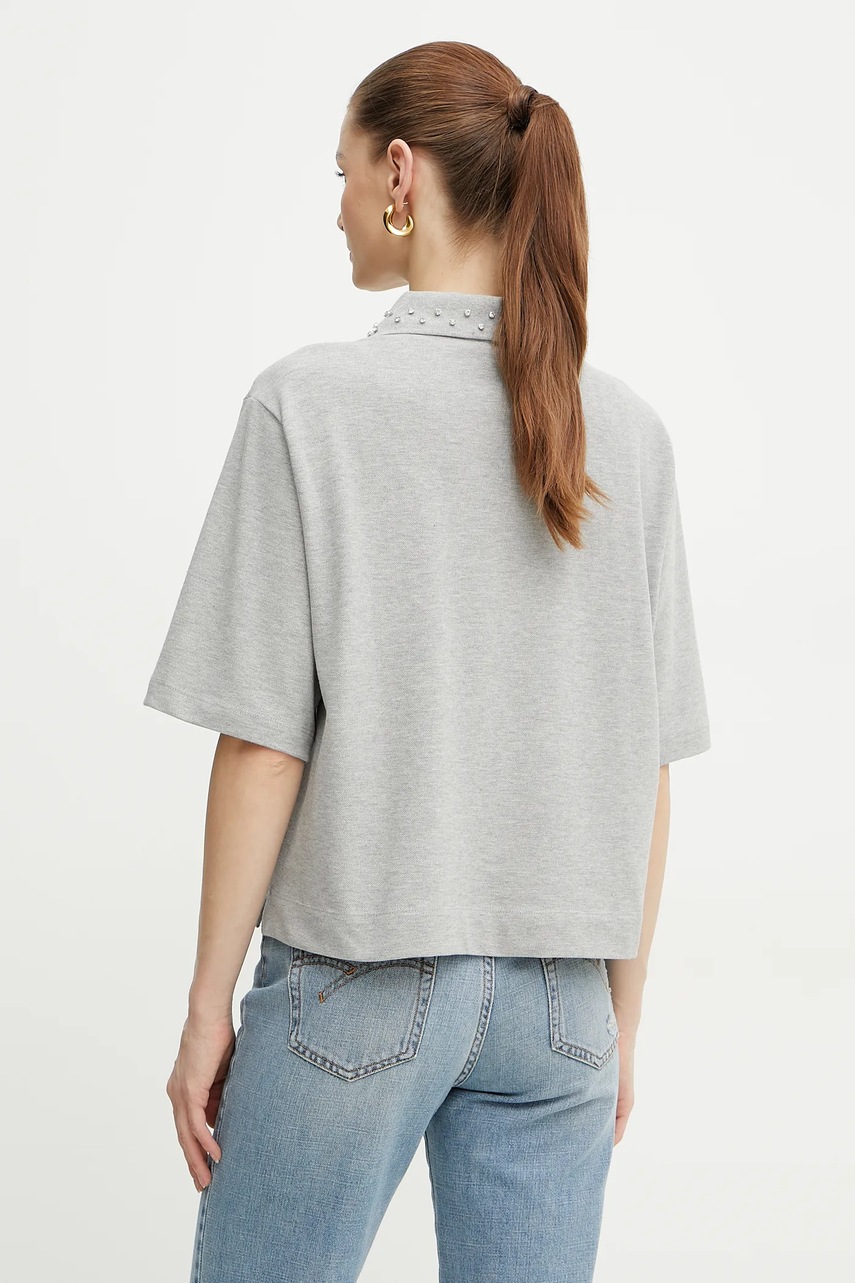 Bavlněné polo tričko Marella GONZAGA (obrázek 3)