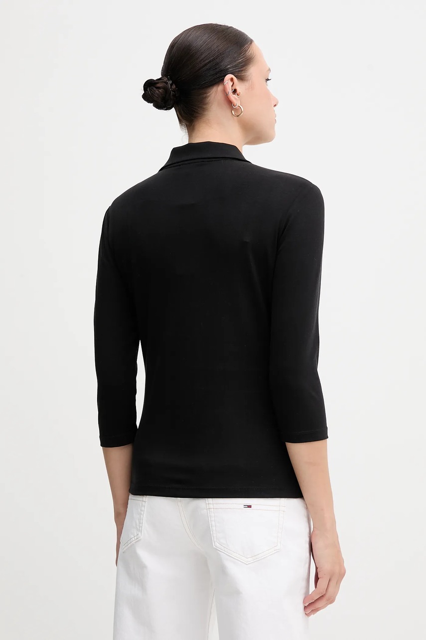 Блузка Sisley цвет чёрный 5X8VLQ08E