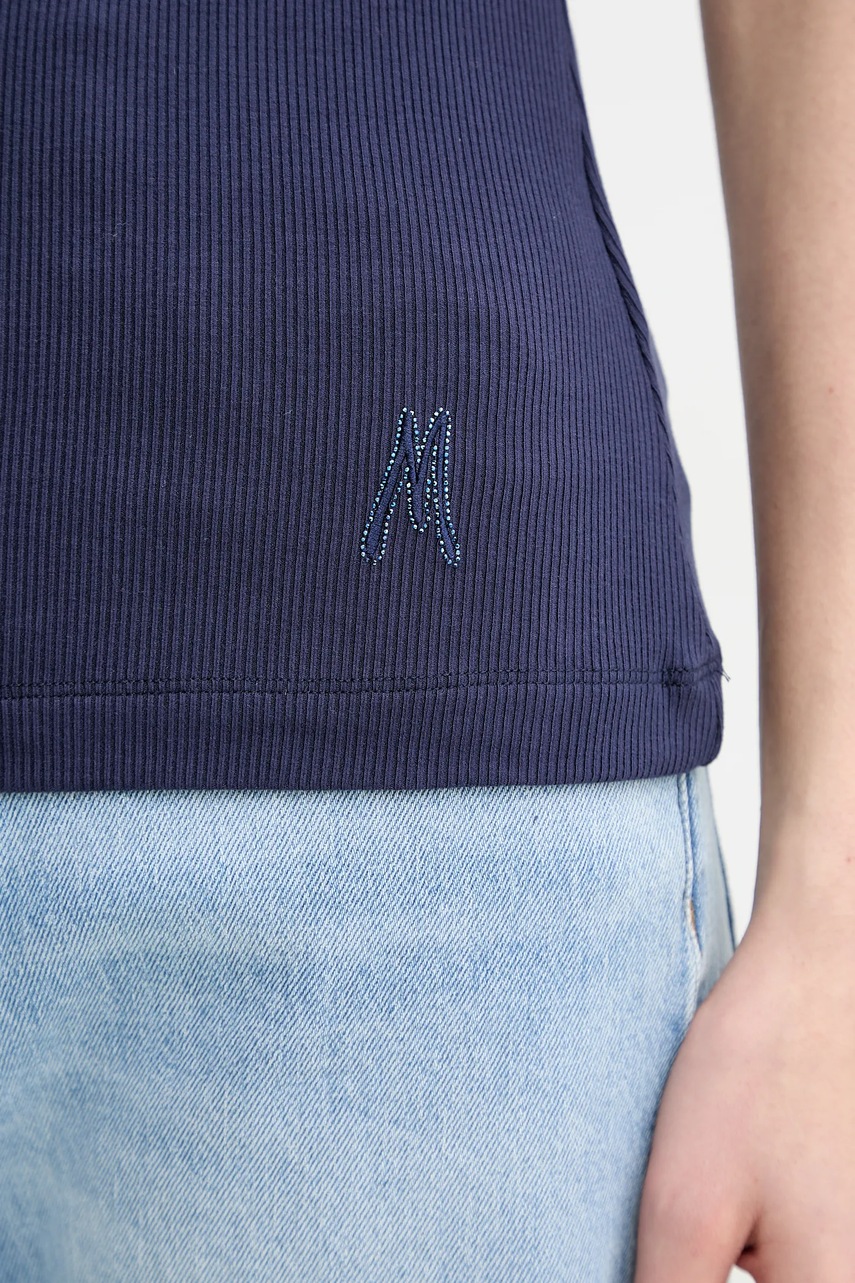 Μπλουζάκι Marciano by Guess LAURA χρώμα: ναυτικό μπλε, 5RGP18 6299A φωτογραφία