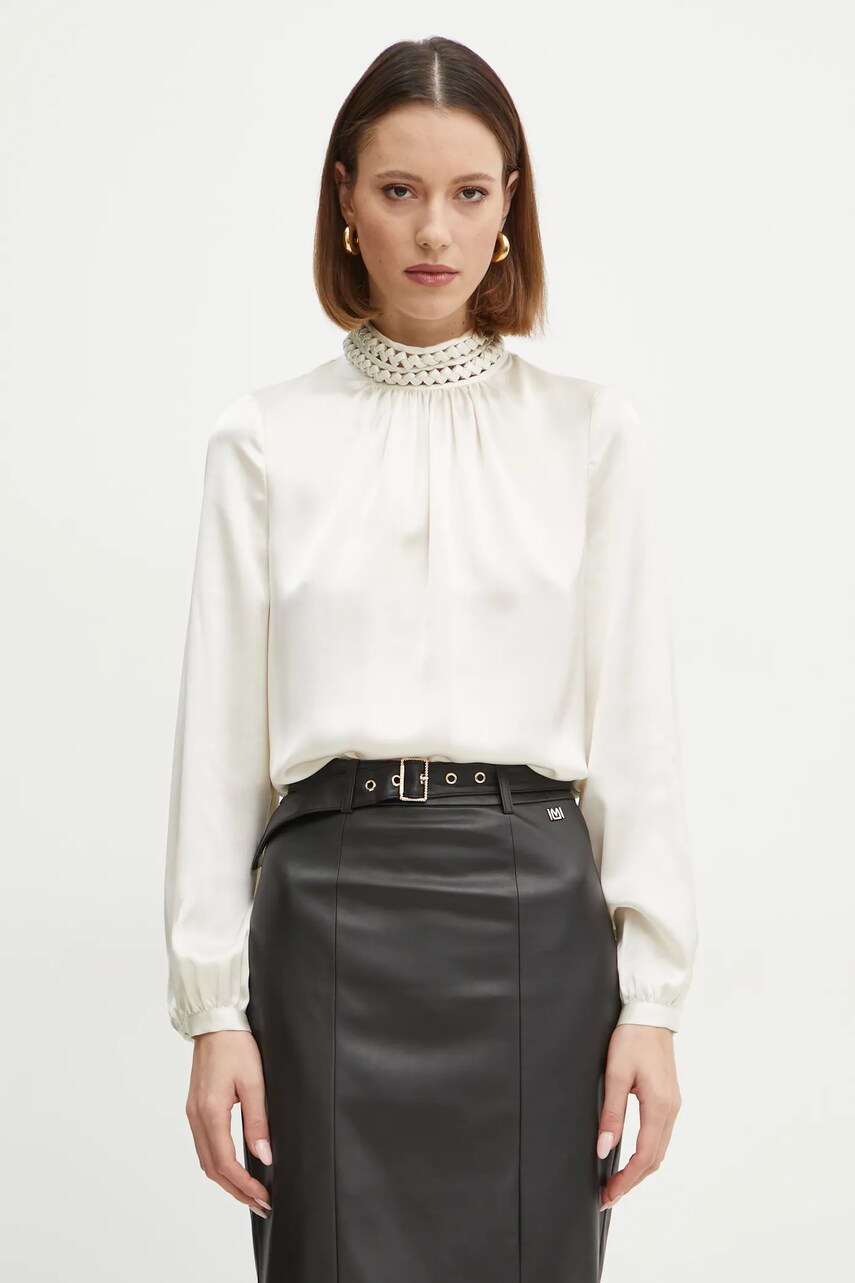 Levně Halenka Marciano Guess ALIZA dámská, béžová barva, hladká, 5RGH20 9855Z