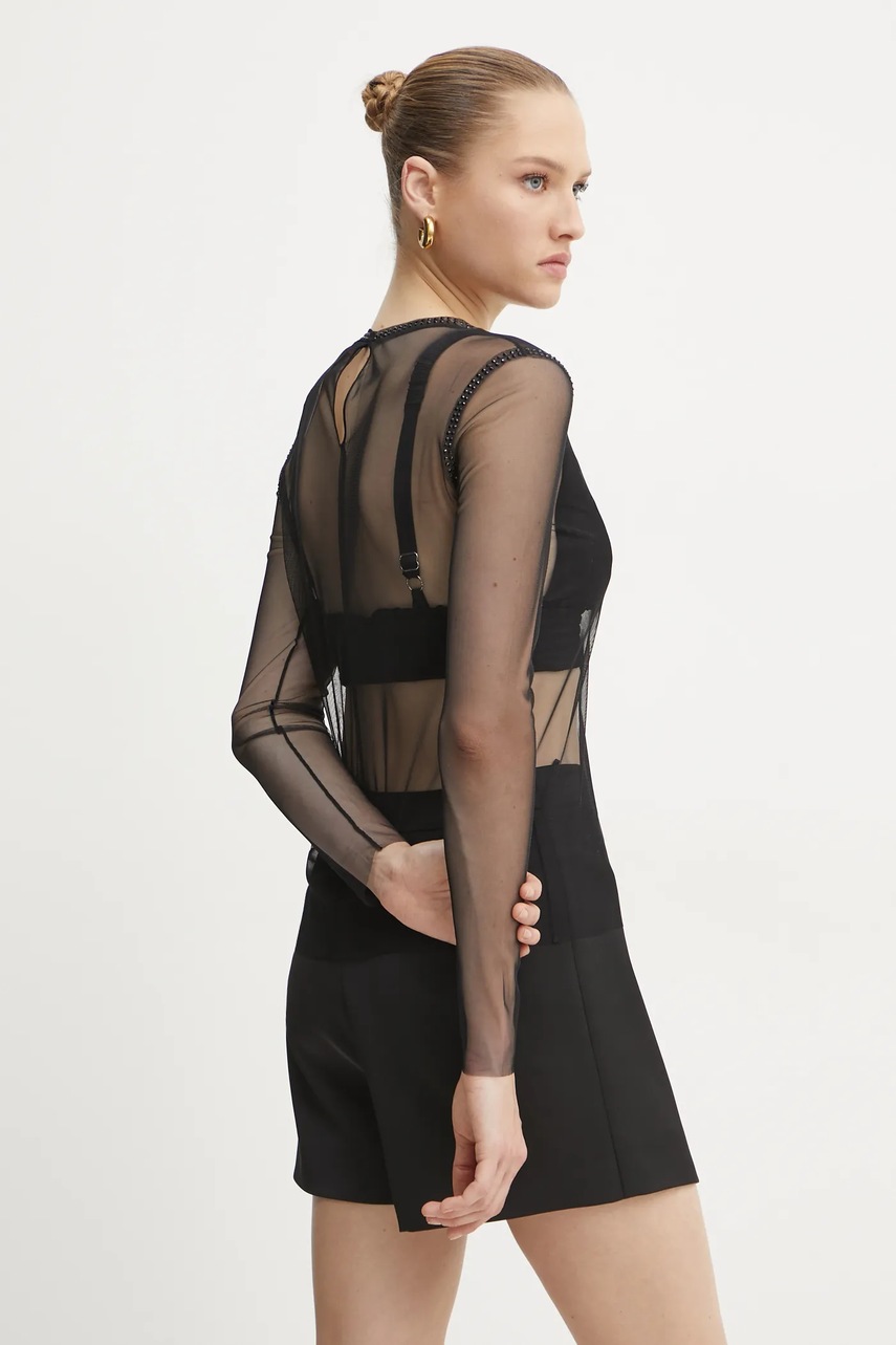 Μπλουζάκι MAX&Co. χρώμα: μαύρο, 2516941011200 φωτογραφία