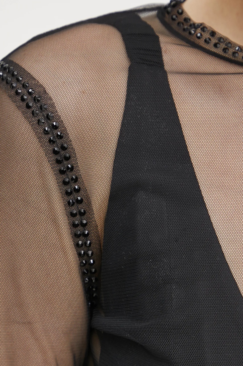 Μπλουζάκι MAX&Co. χρώμα: μαύρο, 2516941011200 φωτογραφία