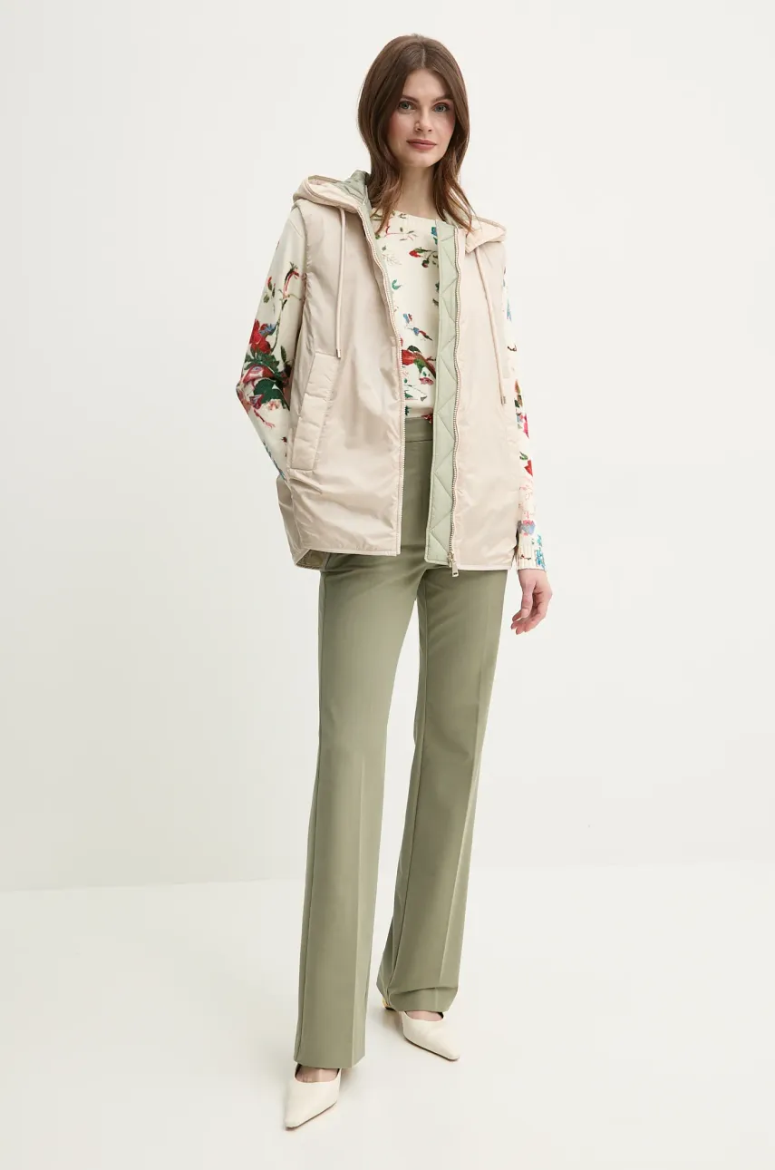 Хлопковый свитер Weekend Max Mara женский цвет бежевый 2515361042600 Хлопковый свитер Weekend Max Mara женский цвет бежевый 2515361042600