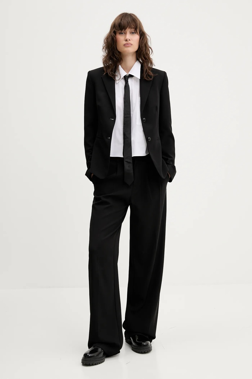 Рубашка HUGO цвет белый regular классический воротник 50538417