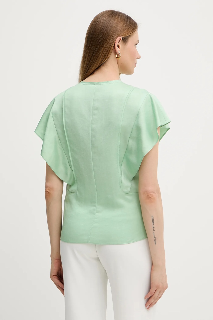 Μπλουζάκι BOSS χρώμα: πράσινο, 50540635 φωτογραφία