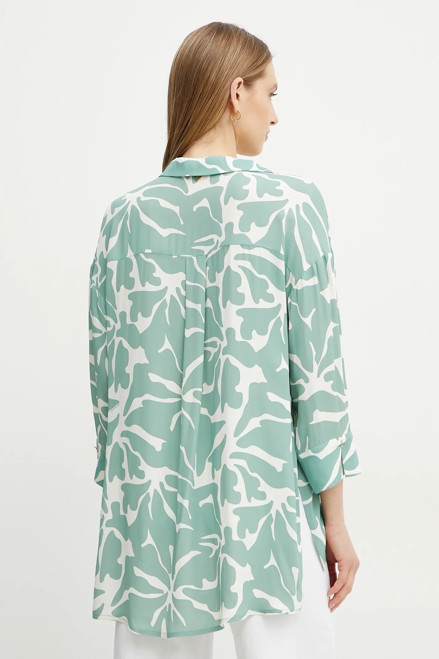 Μπλουζάκι Fracomina χρώμα: πράσινο, FR25ST1012W428K9 φωτογραφία