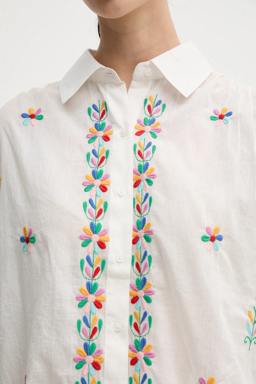 Bavlněná košile La Petite Française CHEN (obrázek 5)