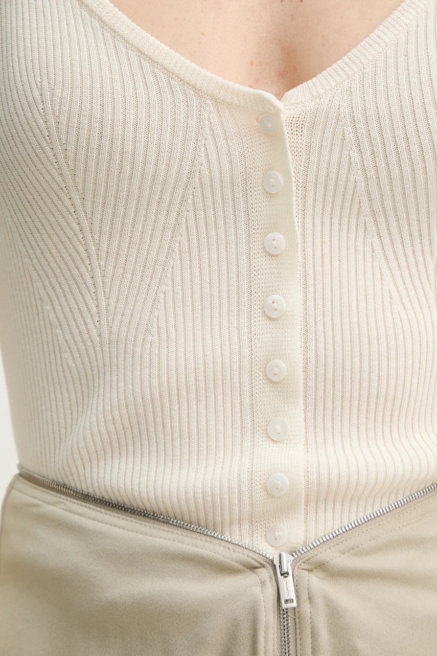 Kardigan s příměsí hedvábí Herskind Gili (obrázek 5)