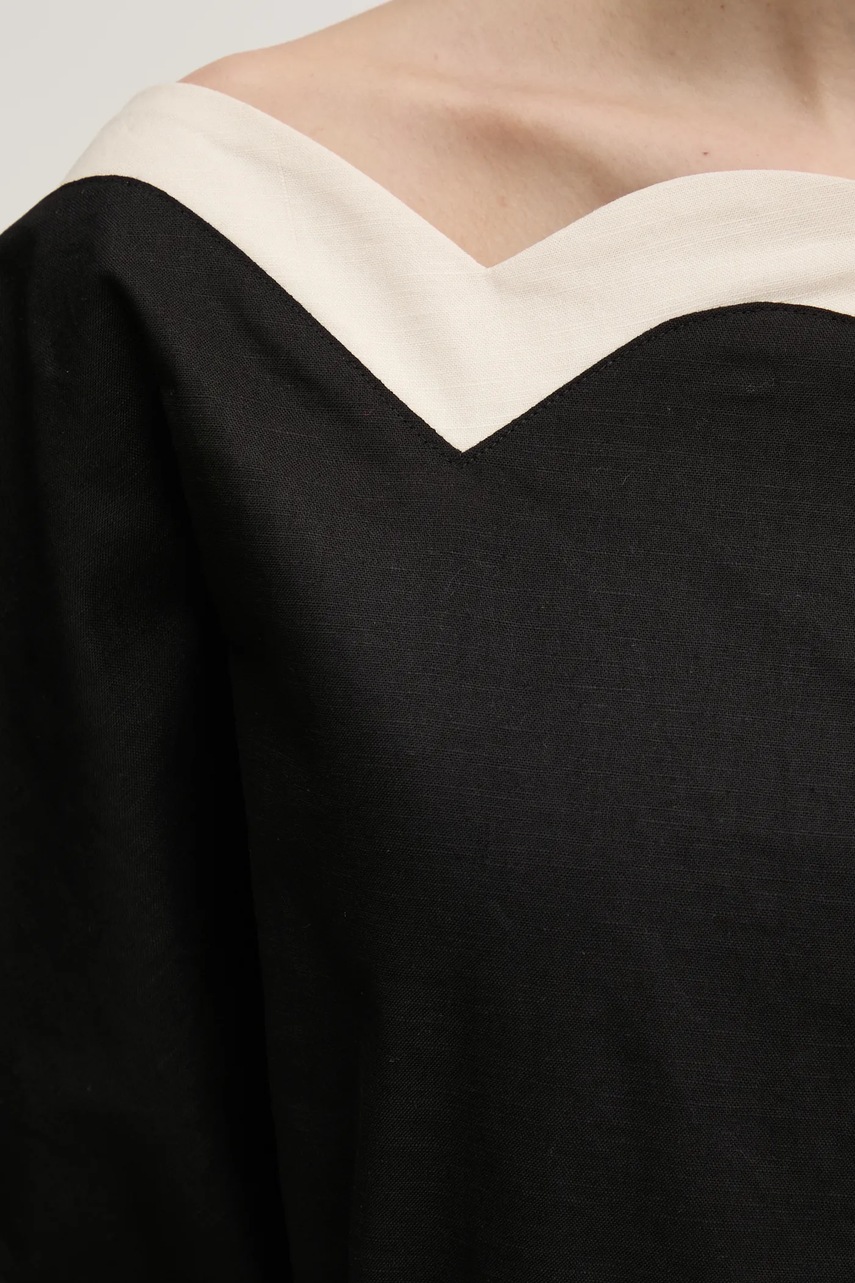 Halenka s lněnou směsí Never Fully Dressed (obrázek 5)