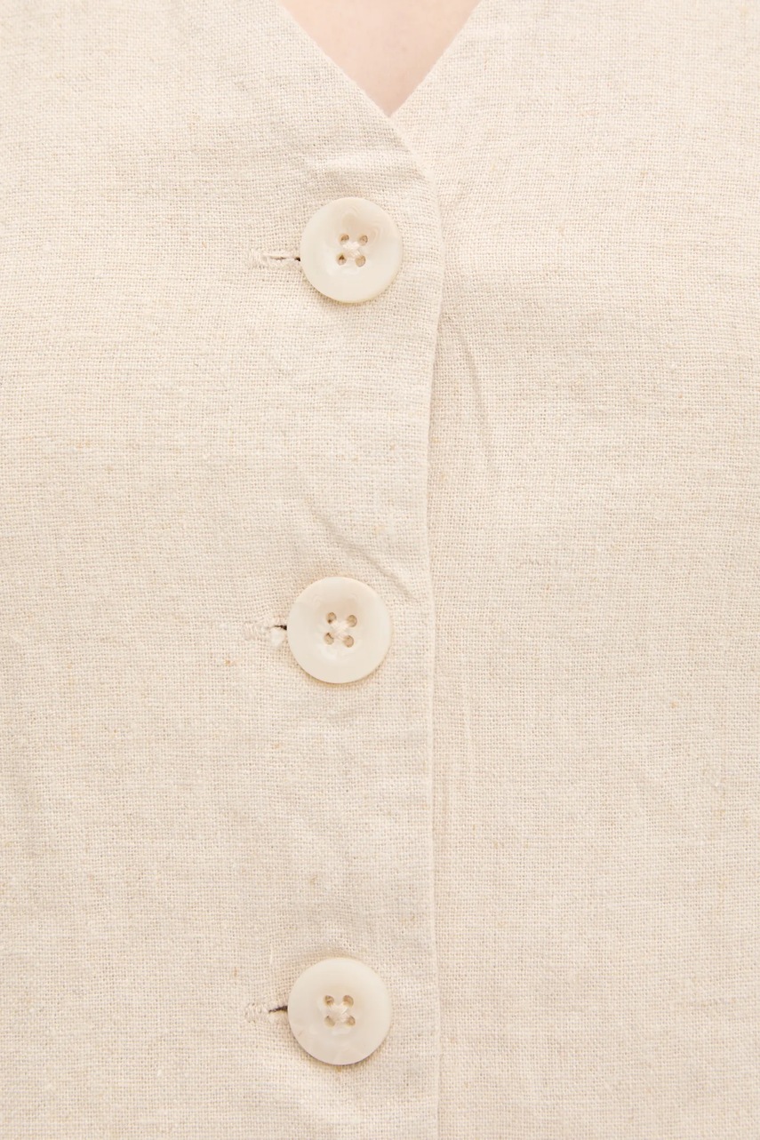 Ľanová vesta Hollister Co.