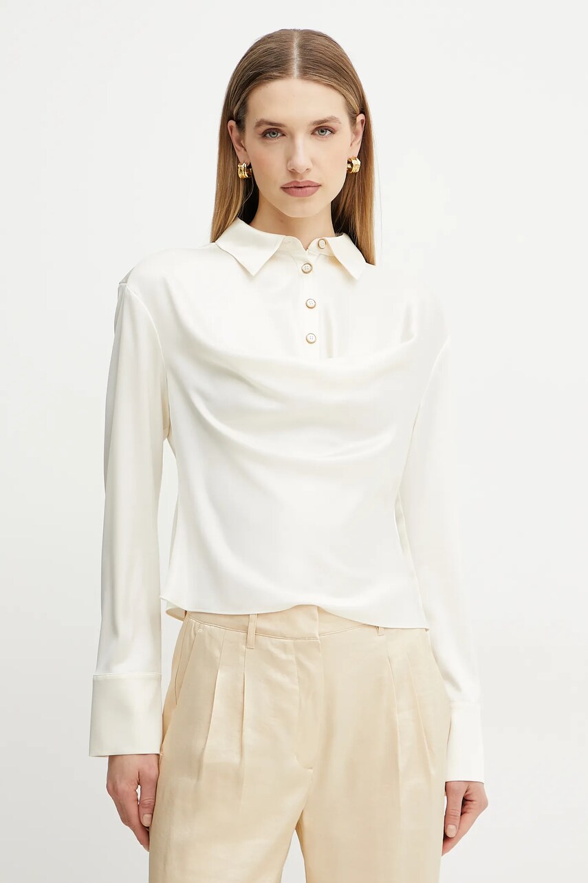 Levně Halenka Marciano Guess LINDA dámská, béžová barva, hladká, 5GGH01 7246A