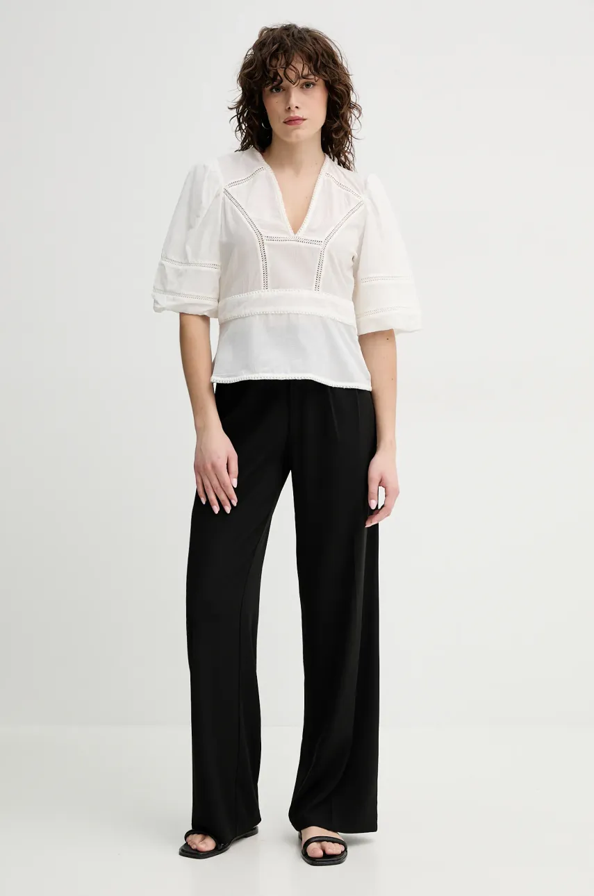 Блузка MUNTHE FLORISE женская цвет бежевый 251100225129 Блузка MUNTHE FLORISE женская цвет бежевый 251100225129